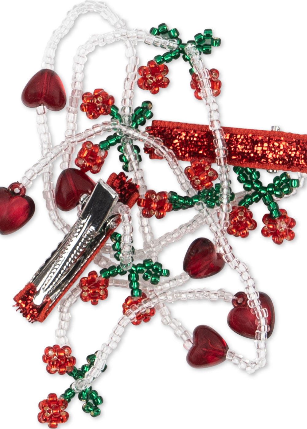 Konges Sløjd Pearly Tassel Hairclip Cherry