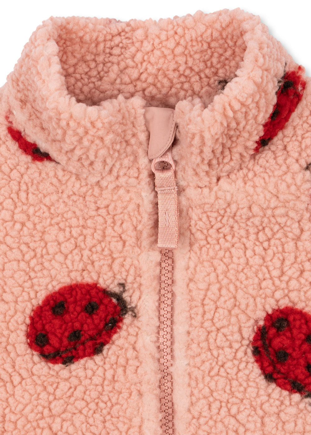 Konges Sløjd Teddy Jacke Jody Ladybug Pink