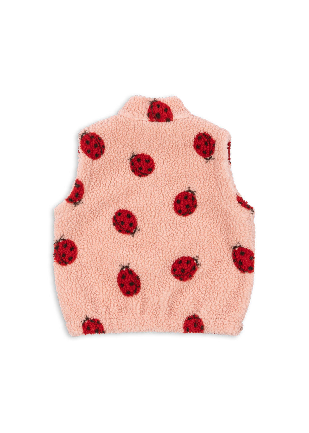 Konges Sløjd Teddy Weste Jody Ladybug Pink