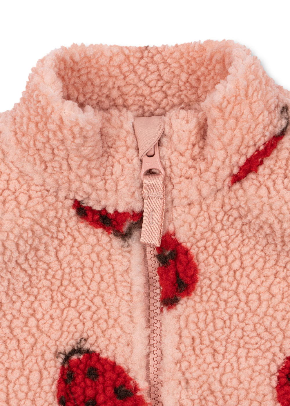 Konges Sløjd Teddy Weste Jody Ladybug Pink