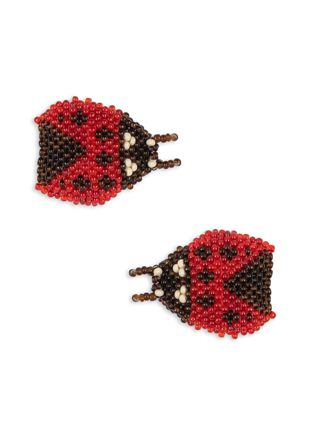 Konges Sløjd 2er Pack Ladybug Perlen Haarclip