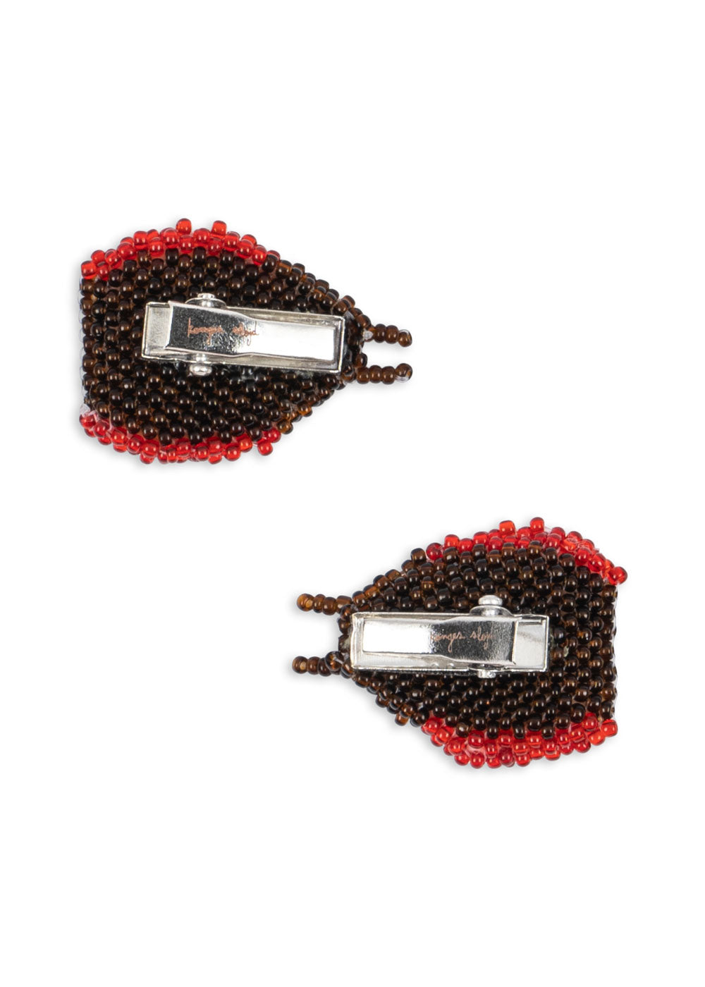 Konges Sløjd 2er Pack Ladybug Perlen Haarclip