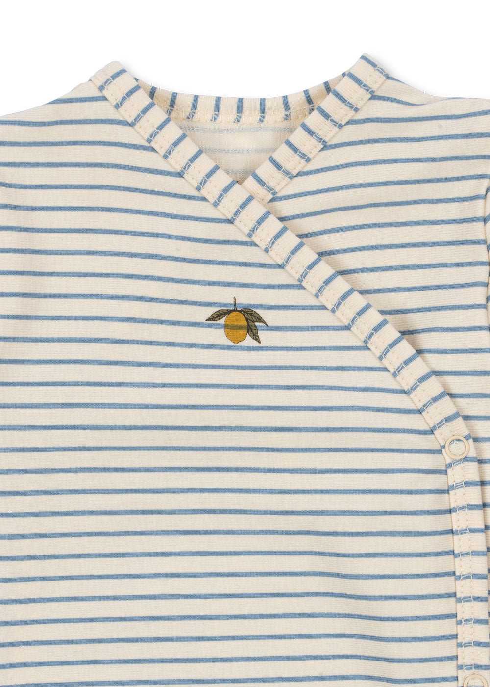 Konges Sløjd Basic LS Newborn Body Stripe Bluie