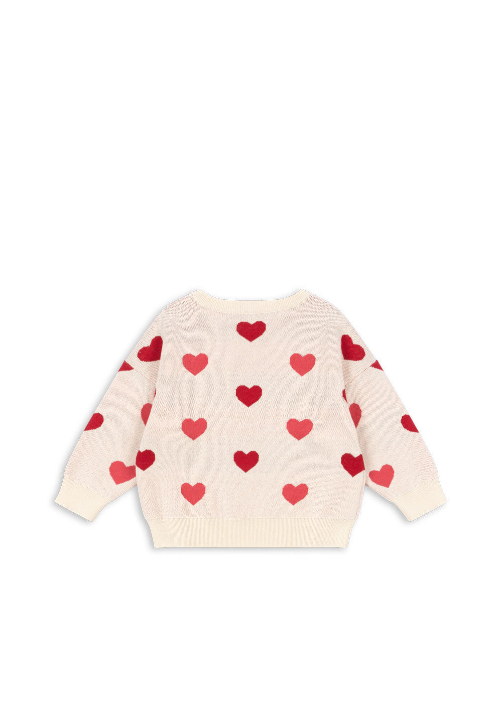 Konges Sløjd Lapis Strickpullover Coeur Coloré Duo Pink