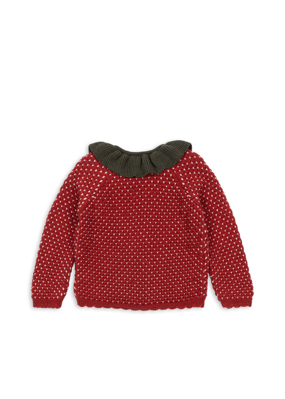 Konges Sløjd Strawberry Cardigan Barbados Cherry