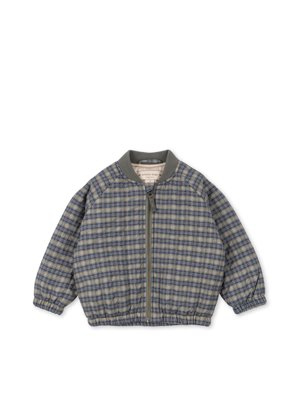 Konges Sløjd Juno Bomberjacke Laurel Blue Check