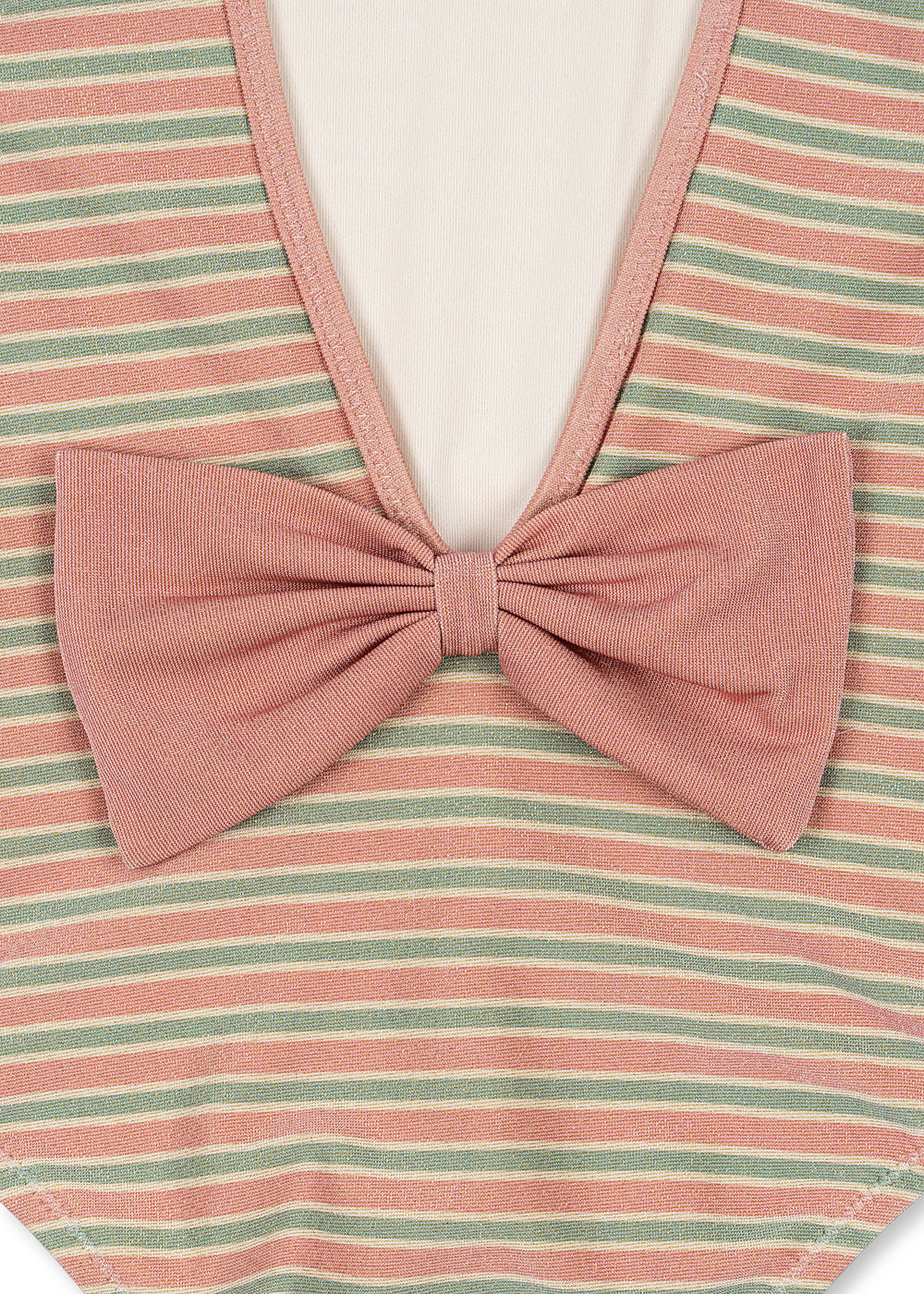 Konges Sløjd Bowwow Badeanzug Blush Stripe