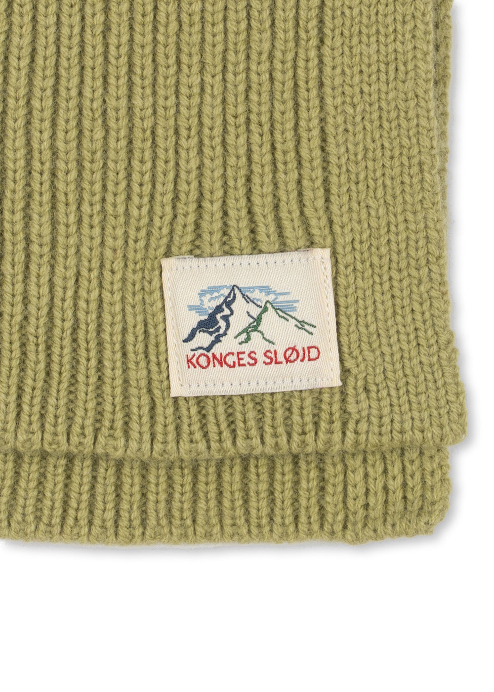 Konges Sløjd Basil Halswärmer Pale Olive Green