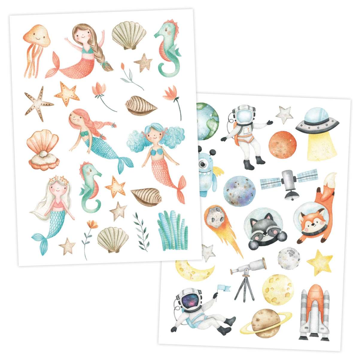 Kindertattoos - Bunter Mix