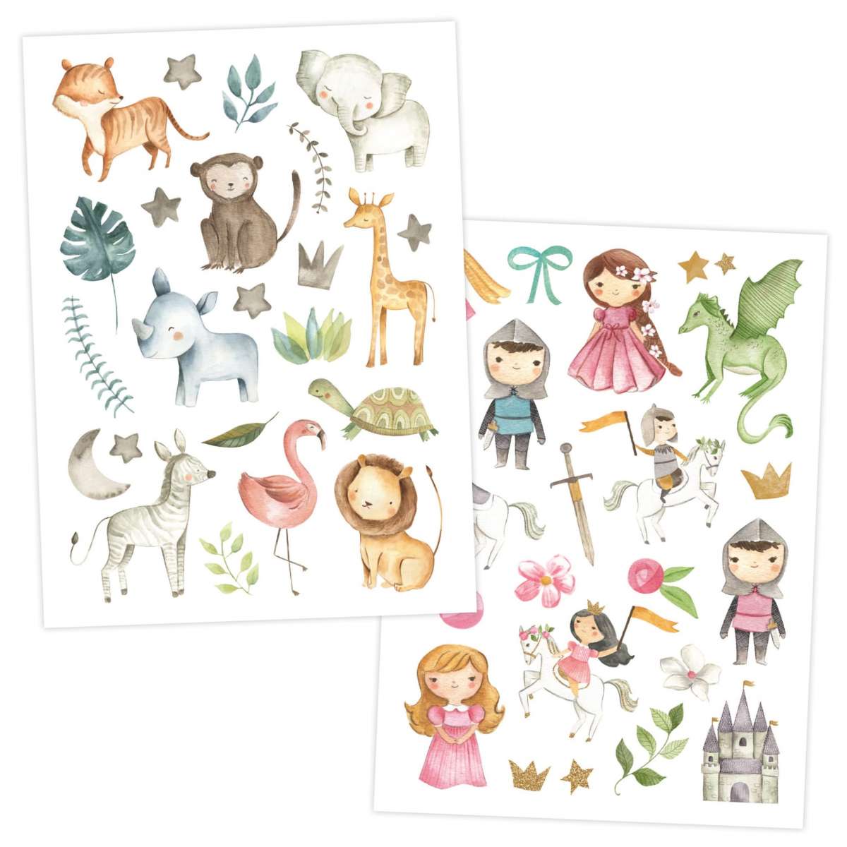 Kindertattoos - Bunter Mix