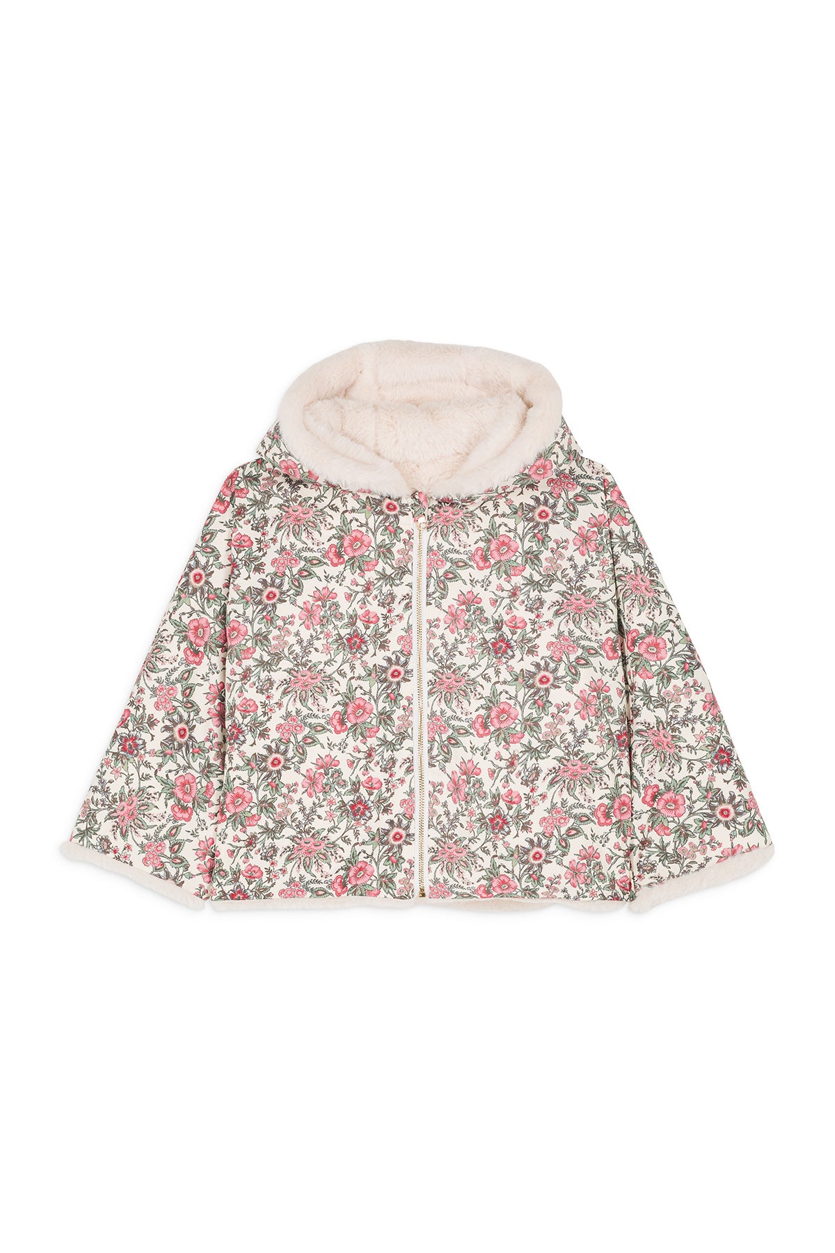 Louise Misha reversibler Mantel Ivory Ench Fields
