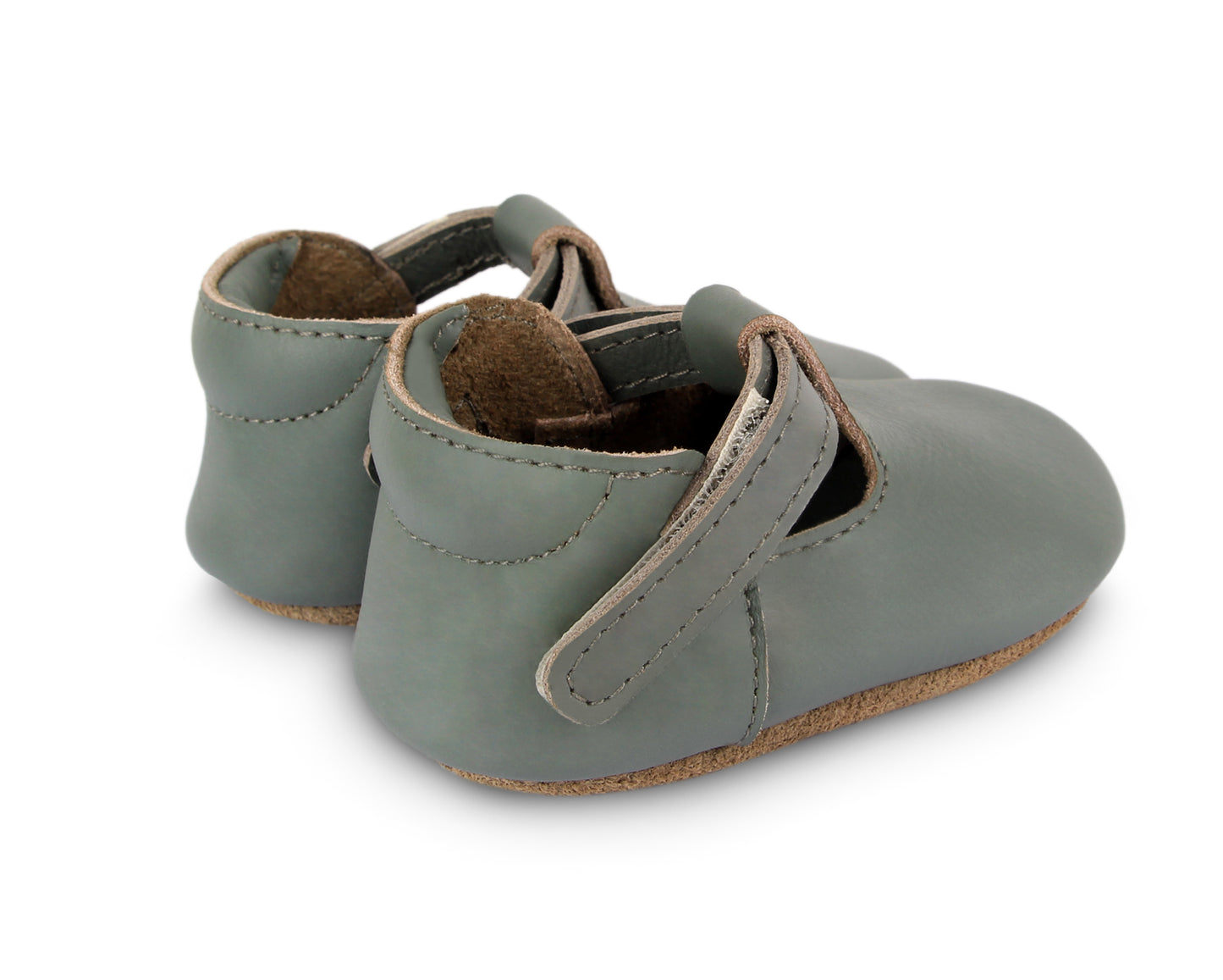 Donsje Babyschuhe Elia Green Bay Leather