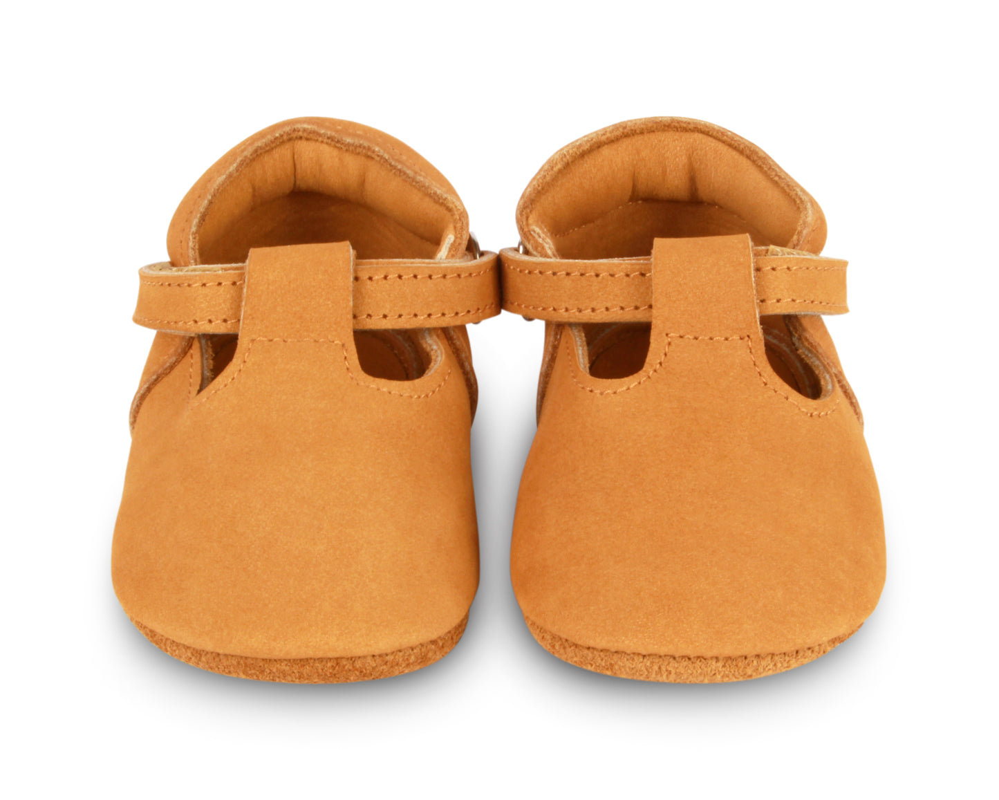 Donsje Babyschuhe Elia Caramel Nubuck