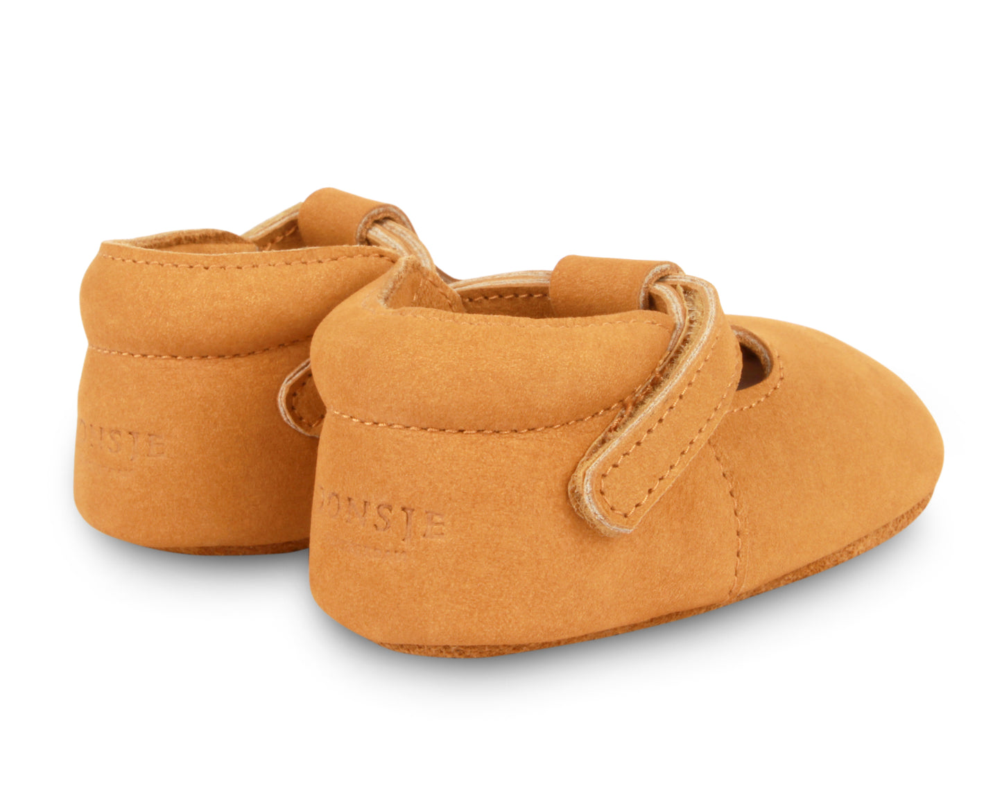 Donsje Babyschuhe Elia Caramel Nubuck