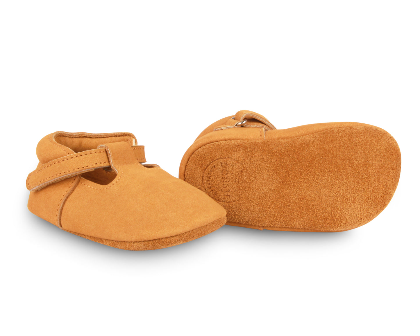 Donsje Babyschuhe Elia Caramel Nubuck