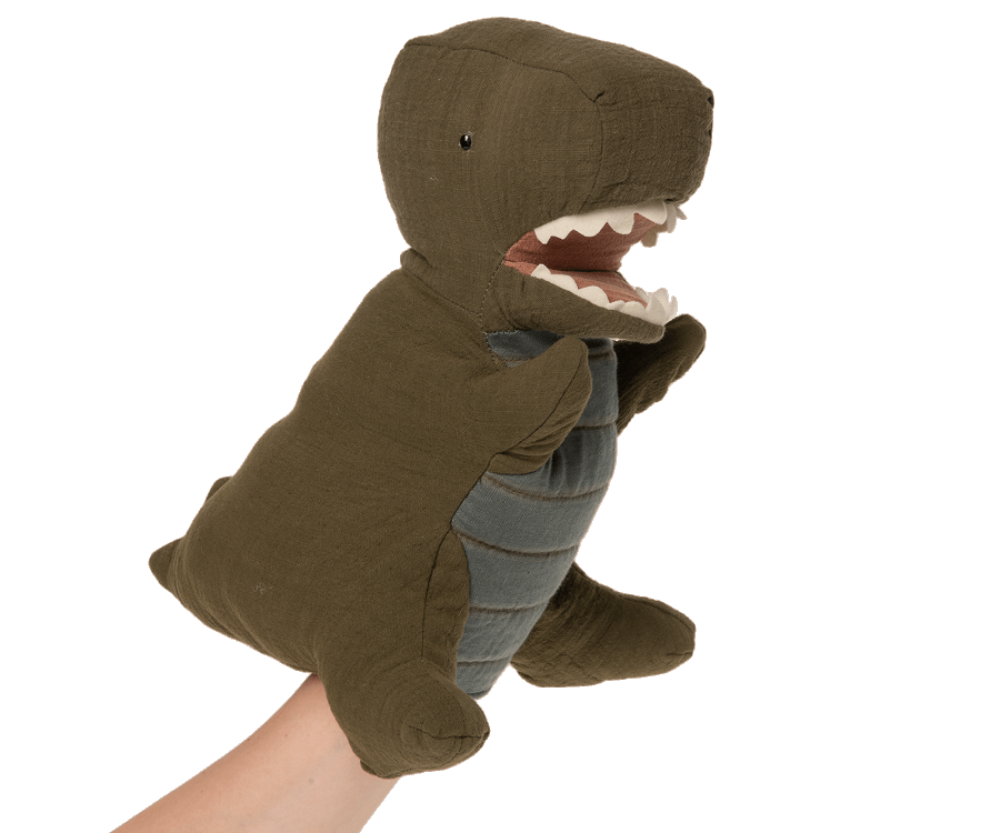 Maileg Ganto-Rex Handpuppe Grün