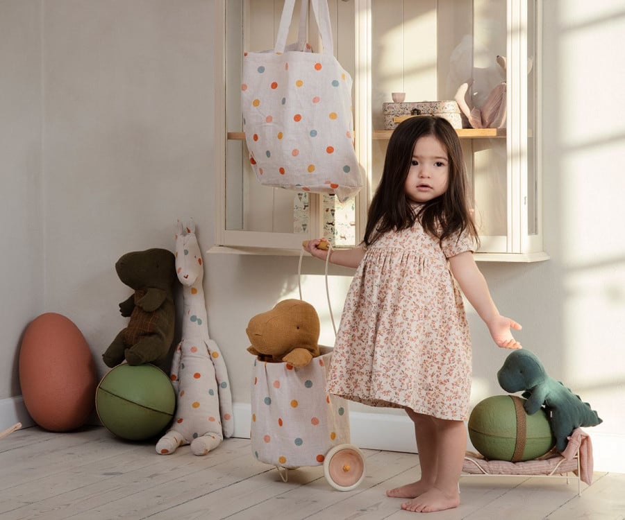 Maileg Gantosaurus im Ei Medium - Waldgrün