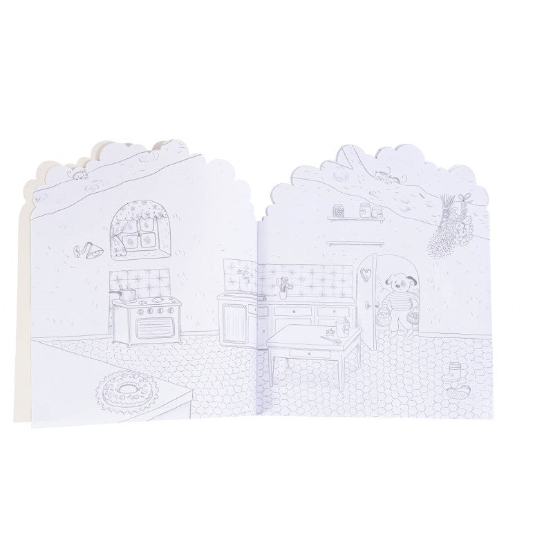 Moulin Roty Stickerheft La Grande Famille