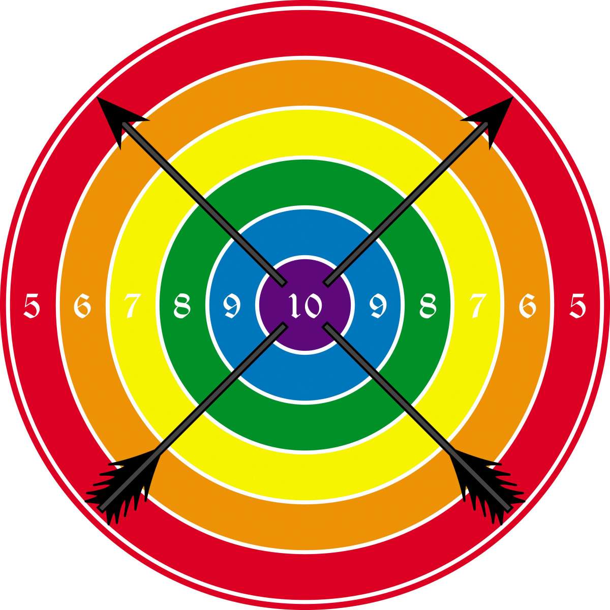 Spielzeugmanufaktur VAH Zielscheibe