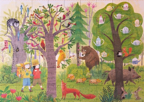 Londji Puzzle Night & Day in the Forest