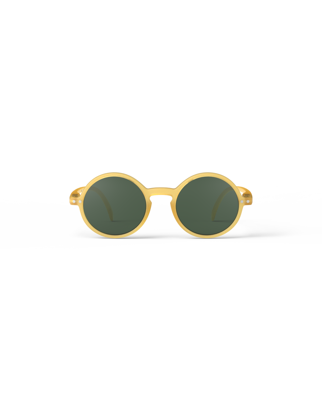 Izipizi Sonnenbrille Junior 5 - 10 Jahre Yellow Honey Green Lenses #g