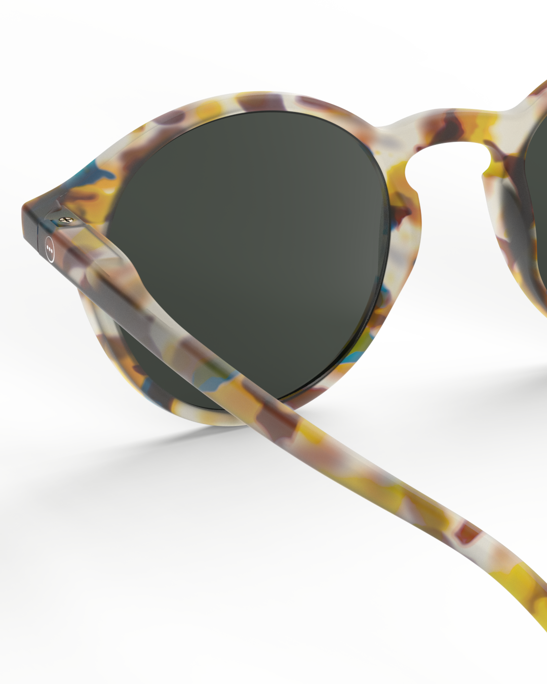 Izipizi Sonnenbrille Blue Tortoise Sun Grey Lenses #D