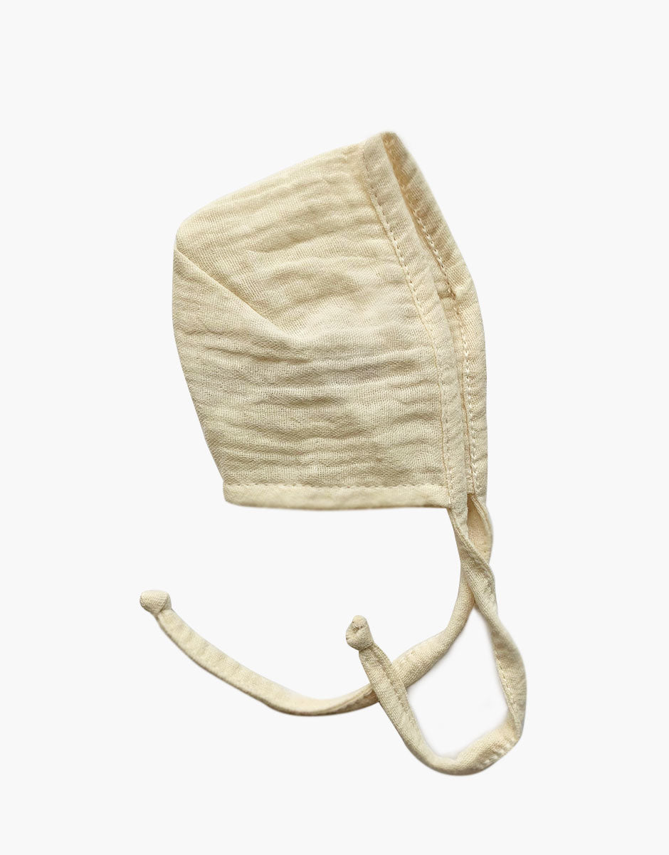 Minikane Puppenhaube Créme
