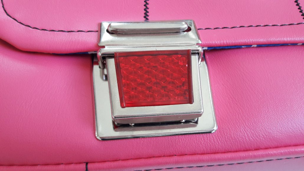 Medusa Schultasche Pink mit Blumen