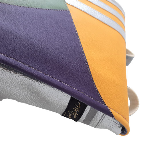Medusa Schultasche Pop Silber Gelb Olive