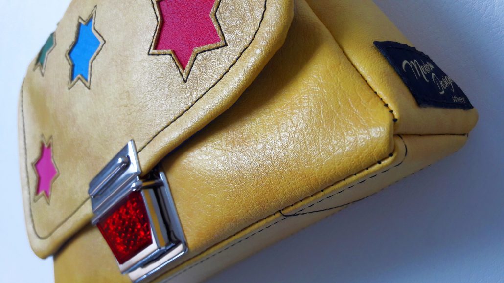 Medusa Kindergartentasche Gelb mit farbigen Sternen