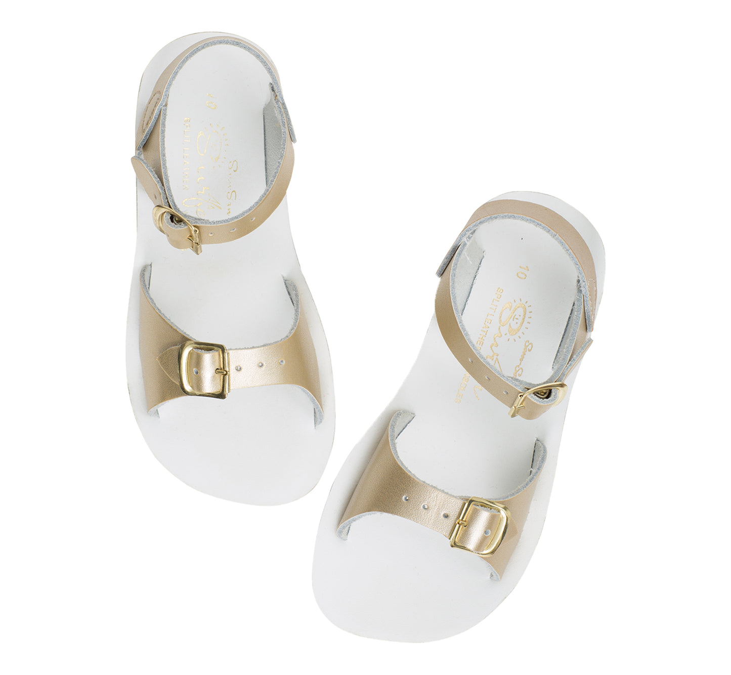 Salt-Water Sandals Surfer Gold