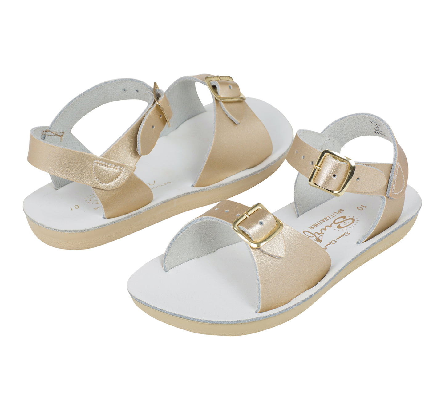 Salt-Water Sandals Surfer Gold