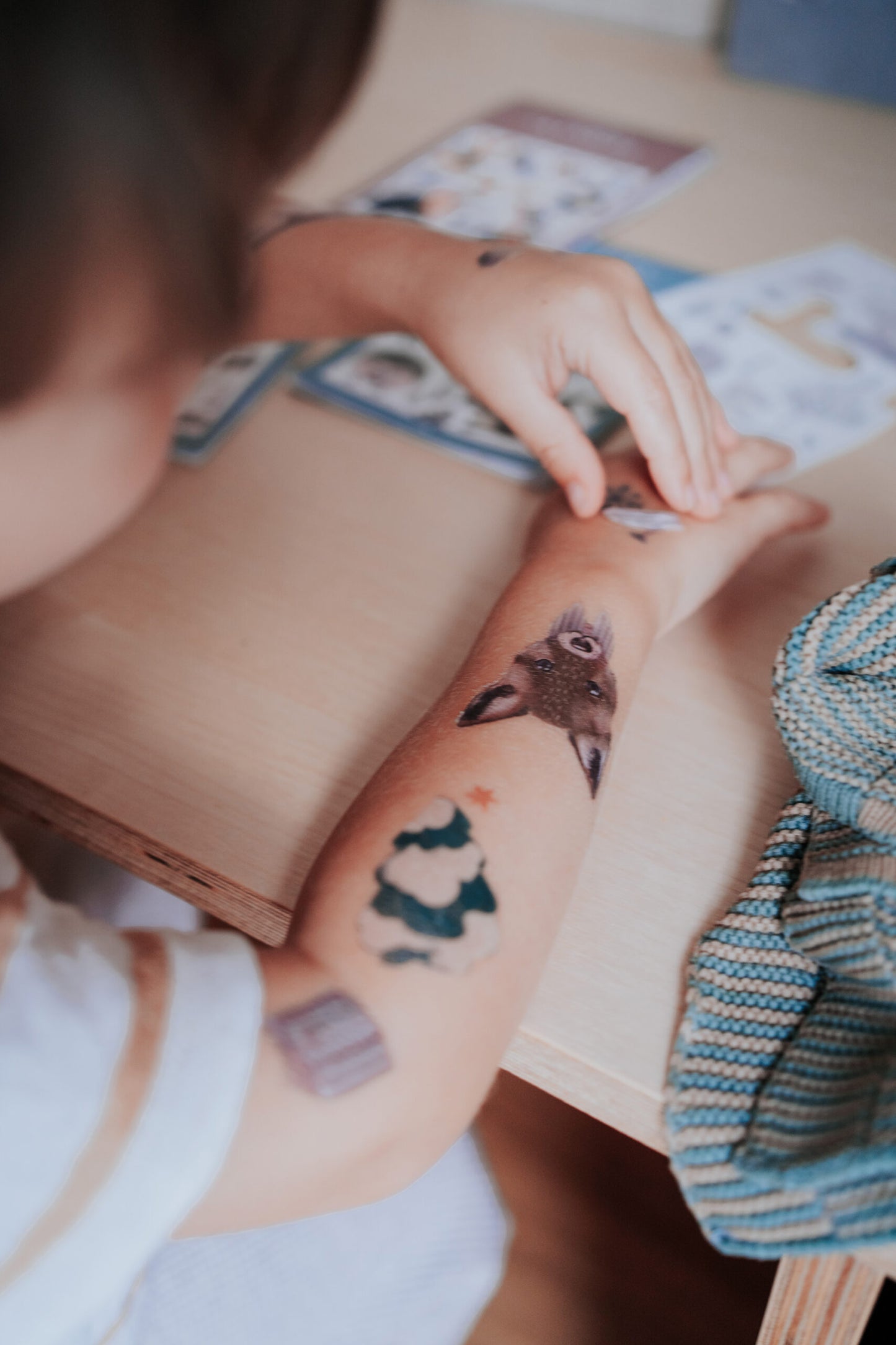 Nuuk Vegane Tattoos Fuchs und Eichhörnchen