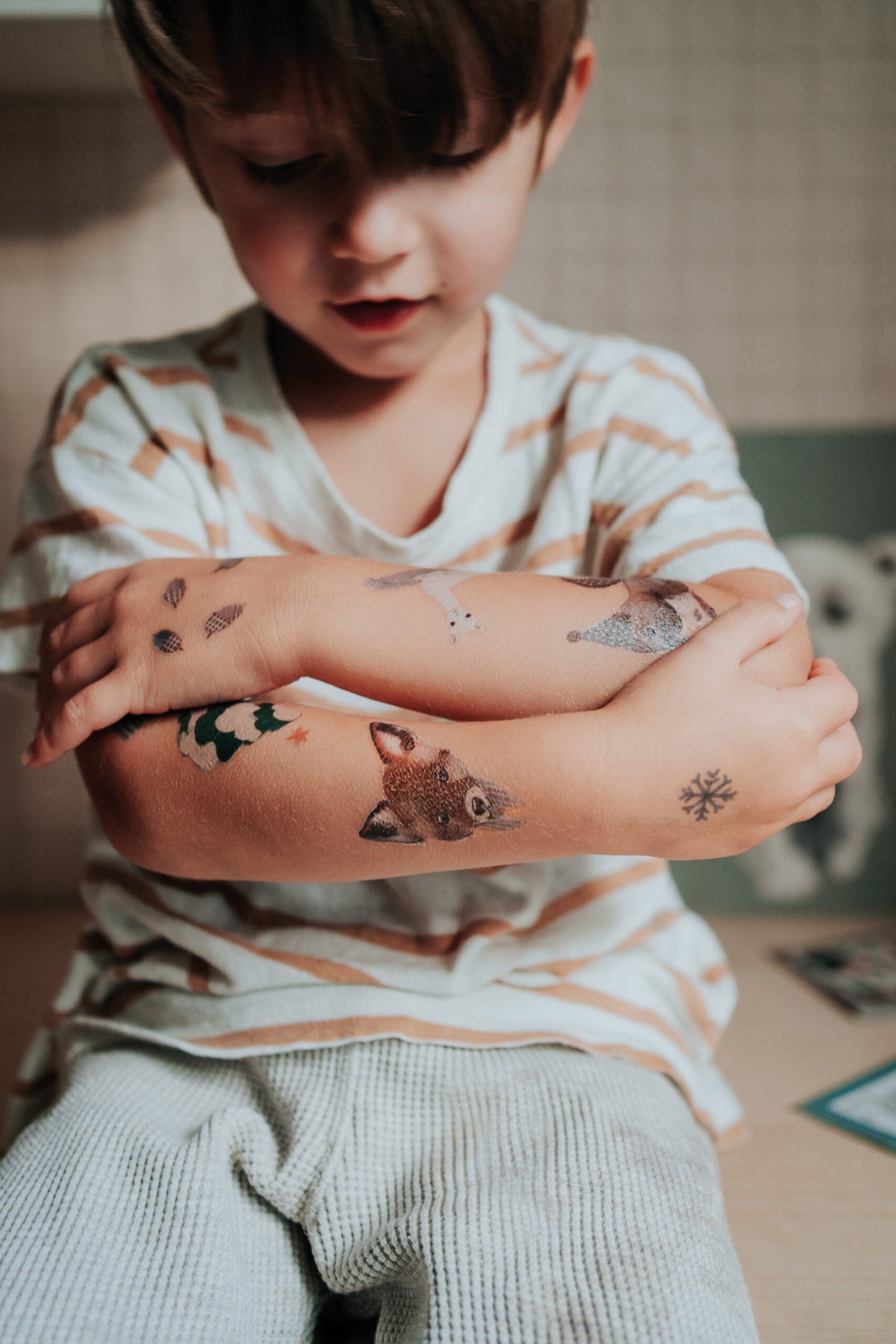 Nuuk Vegane Tattoos Fuchs und Eichhörnchen
