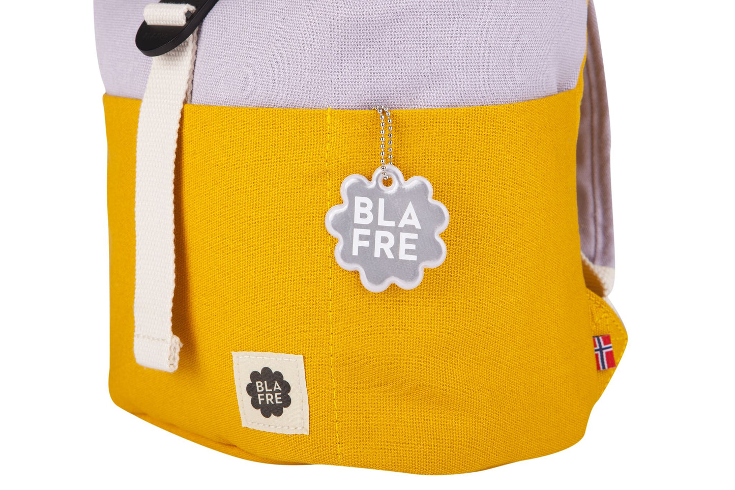 Blafre Rucksack Rolltop Lila/Gelb