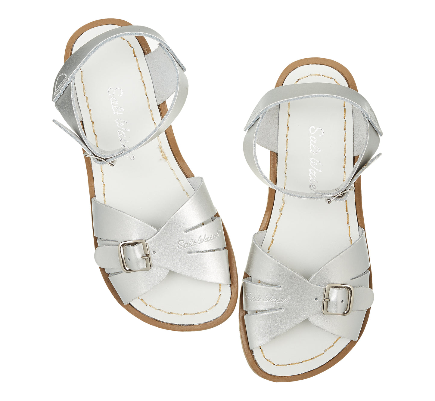 Salt-Water Sandals Classic Silver