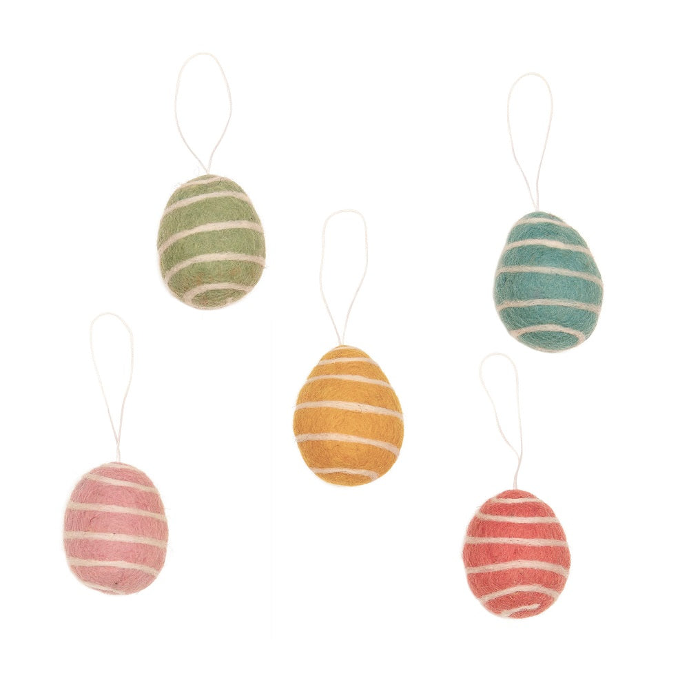Scout Handmade Filz Anhänger Spiral Egg