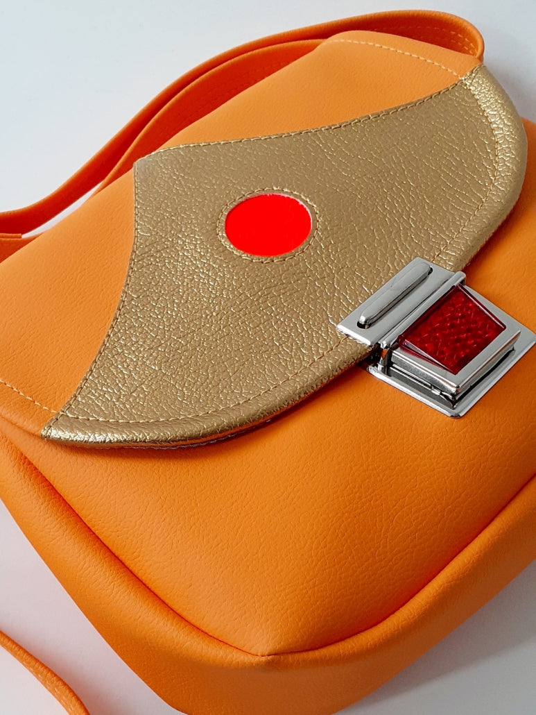 Medusa Kindergartentasche Ina Orange Gold