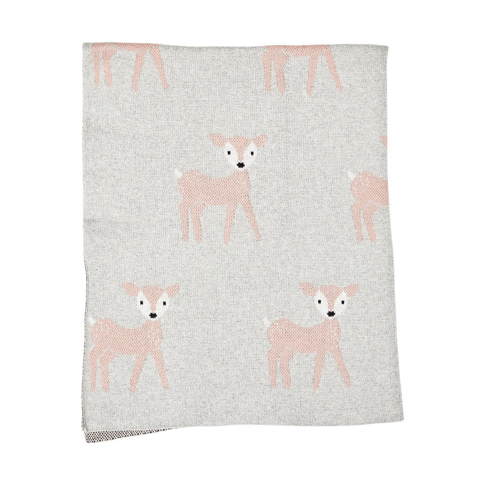 Scout Handmade Goods Strickdecke Shy Bambi