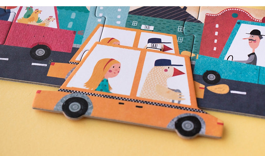 Londji Puzzle Beep, Beep!