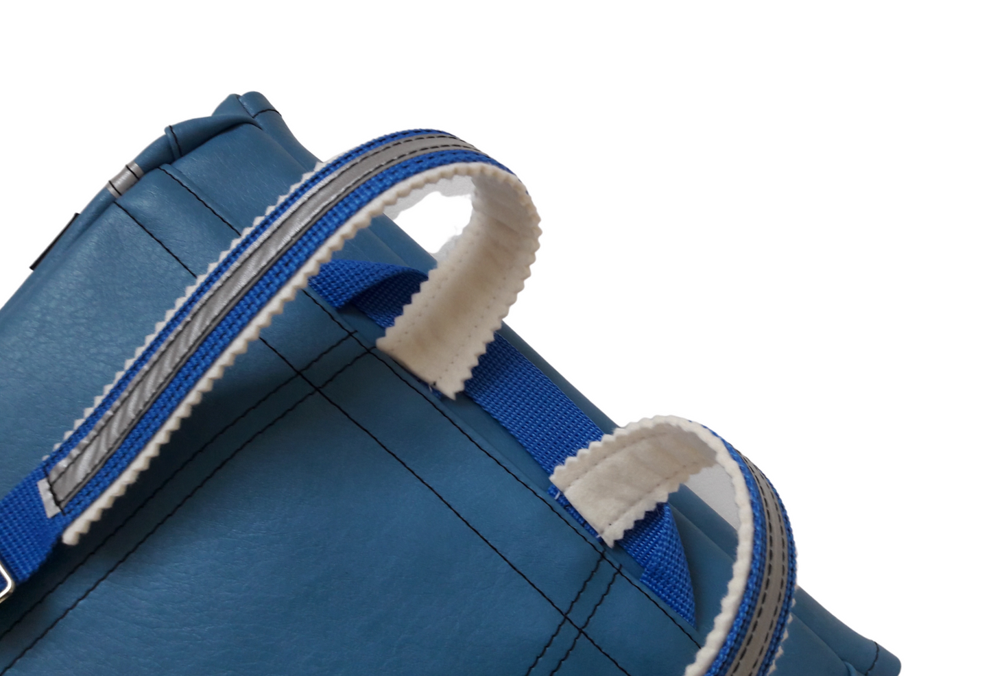 Medusa Schultasche Hellblau mit farbigen Sternen