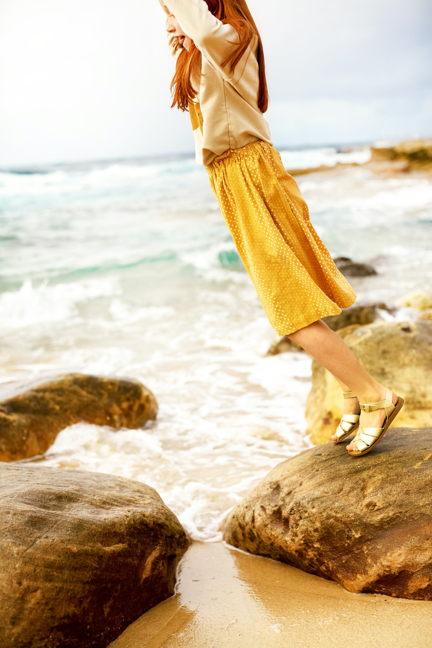 Salt-Water Sandals Original Gold