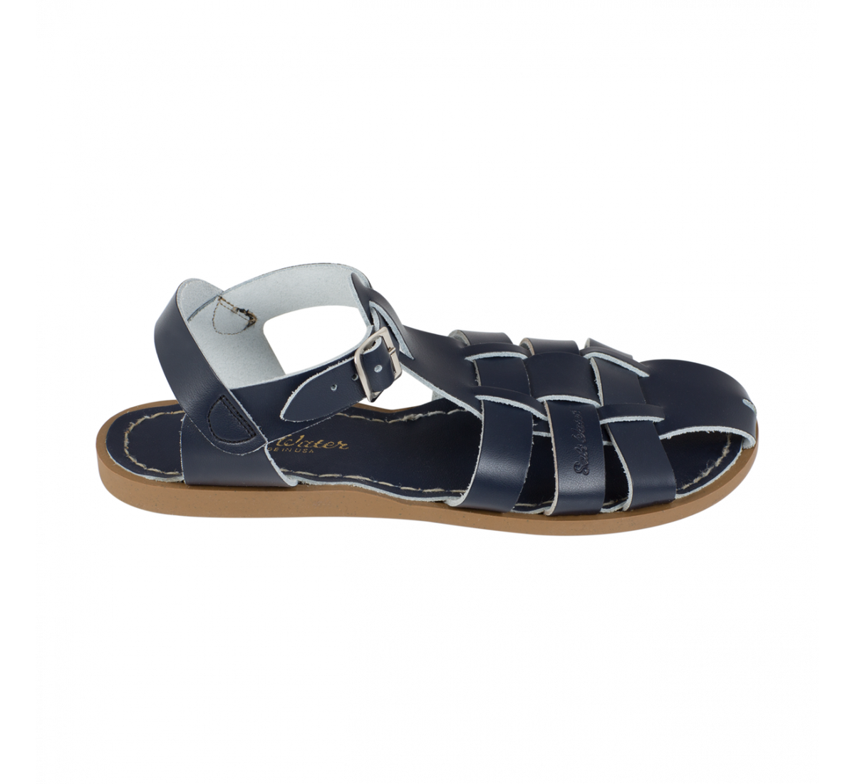 Salt-Water Sandals Shark Navy
