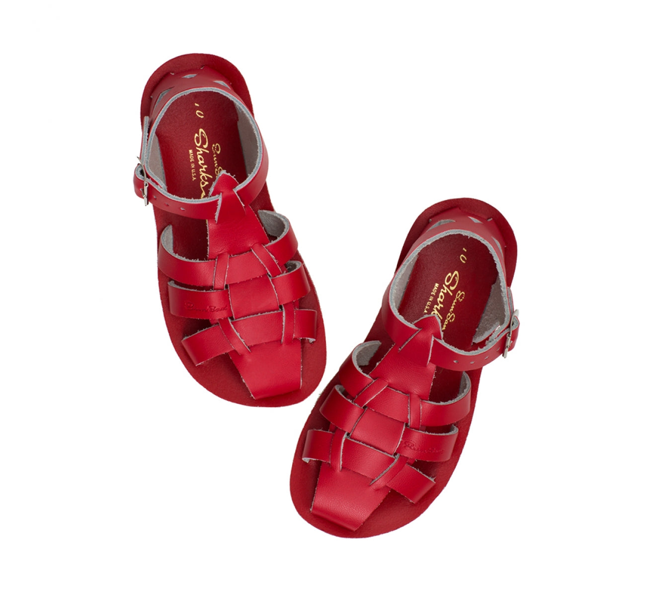 Salt-Water Sandals Shark Red