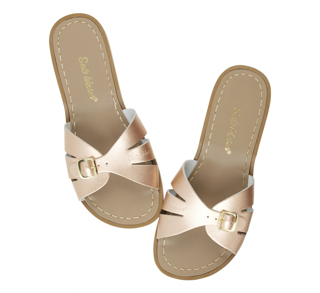 Salt-Water Sandals Classic Slide Rosegold