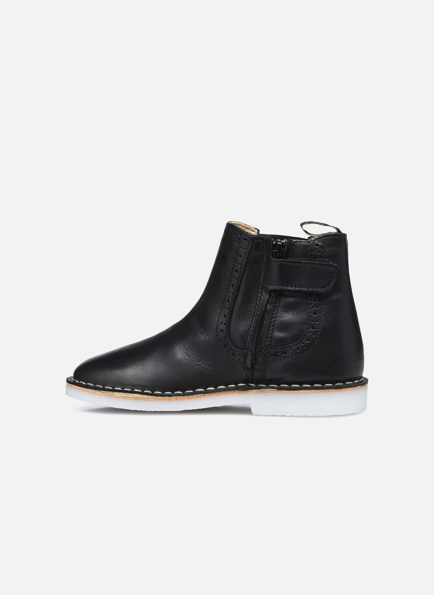 Young Soles Marlowe Leather Black Halbschuhe
