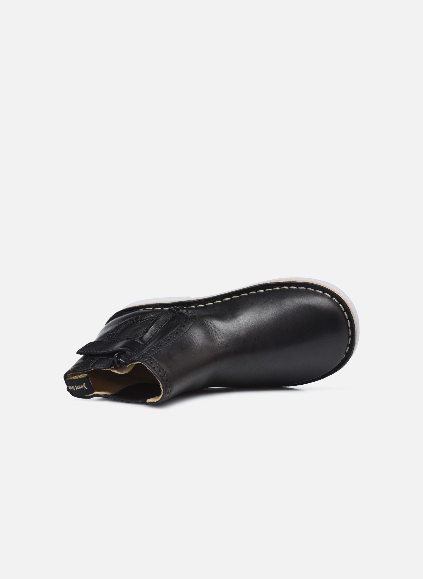 Young Soles Marlowe Leather Black Halbschuhe