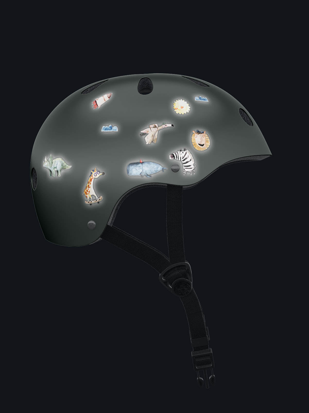 Halfbird Set Reflektierende Aufkleber "MINI Edition"