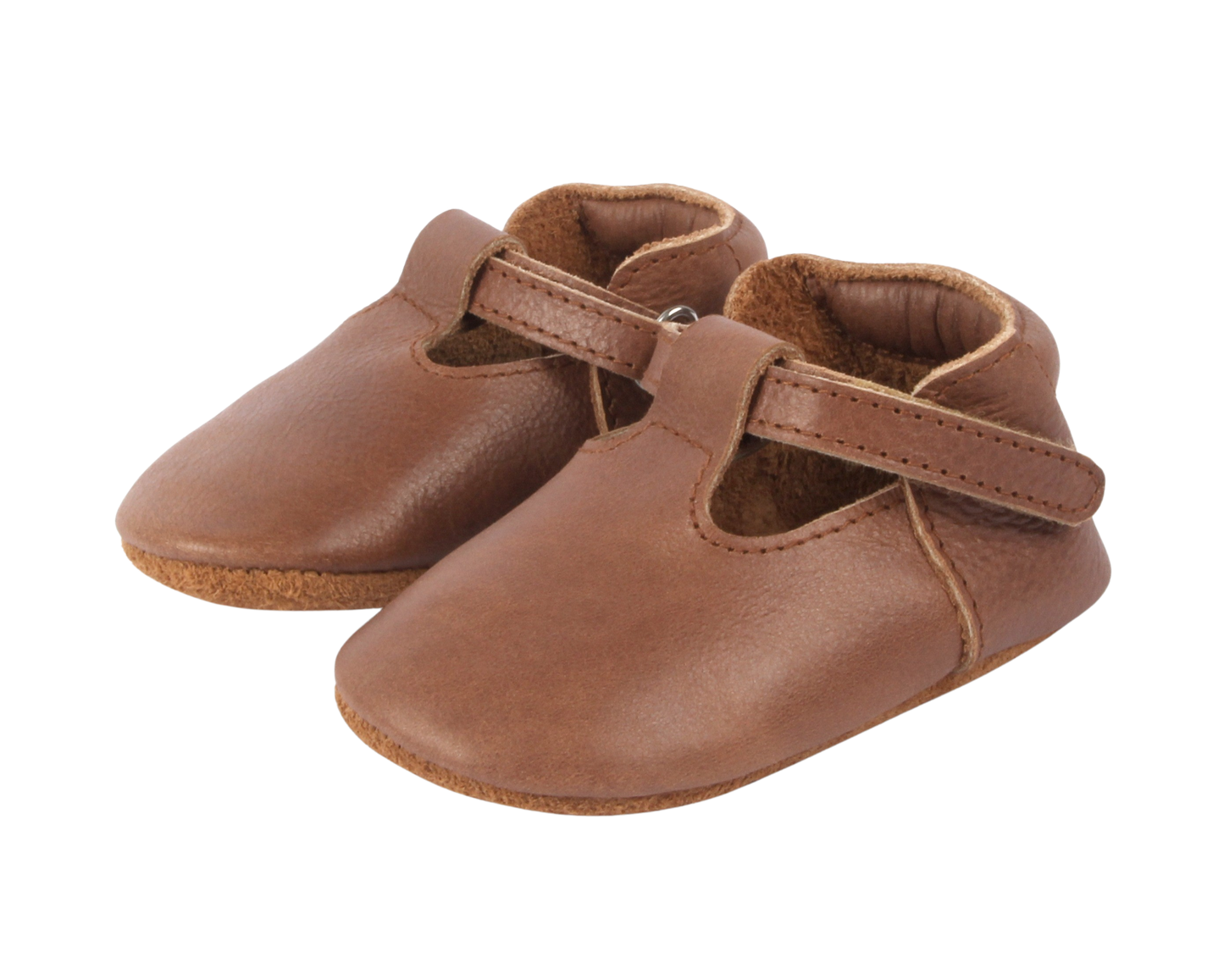 Donsje Babyschuhe Elia Cognac Classic Leather