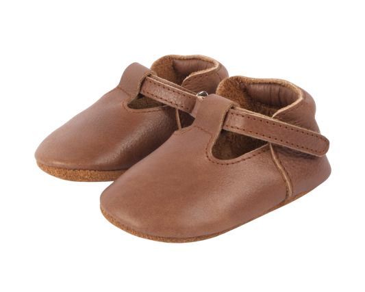 Donsje Babyschuhe Elia Cognac Classic Leather